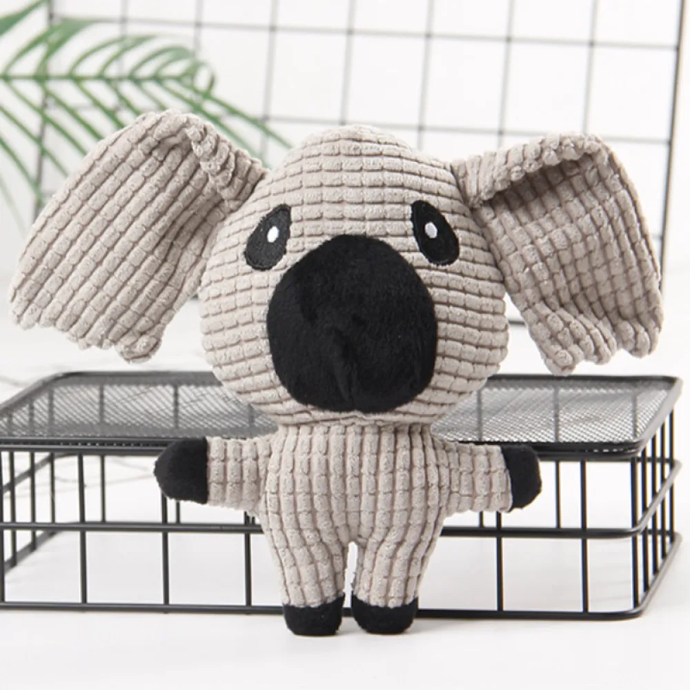 Dog Chew Toys Plush Farm Animals
