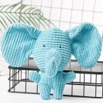 Dog Chew Toys Plush Farm Animals