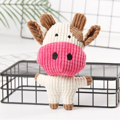 Dog Chew Toys Plush Farm Animals 02