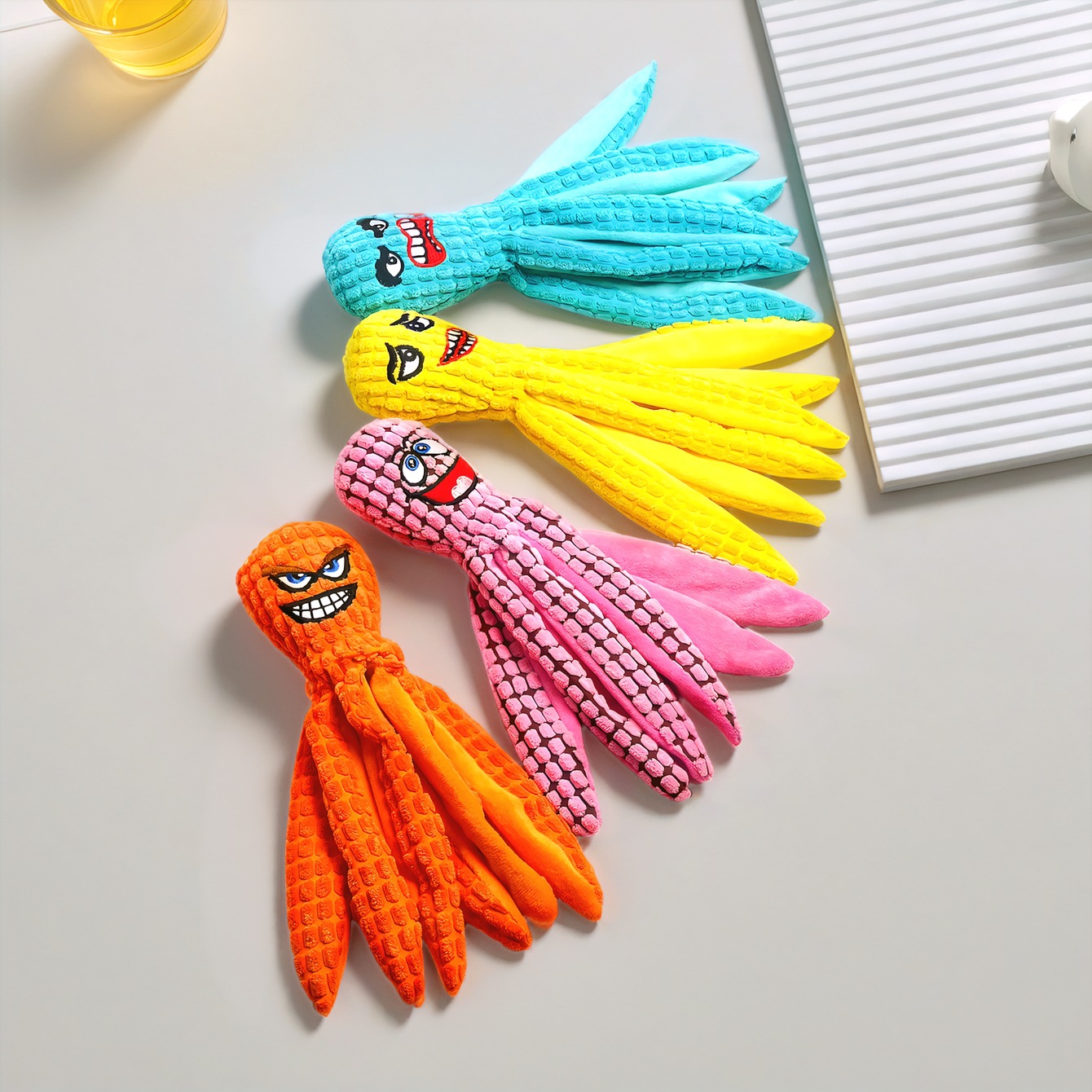 Cute Octopus Plush Toy for Pets