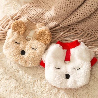 Cute Bear Fleece Pet Winter Warmer 01