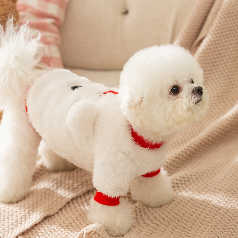 Cute Bear Fleece Pet Winter Warmer