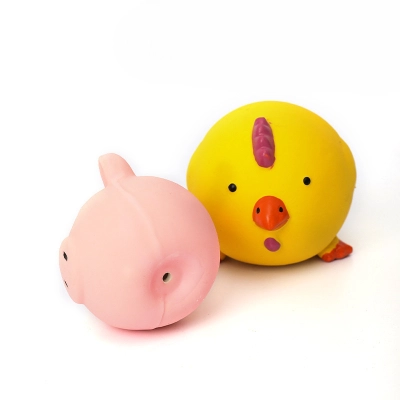 Adorable Latex Pet Toys in Animal Forms 02