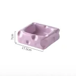 Cute Ceramic Cheese shaped Pet Bowl