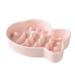 Slow eating Fish shaped Pet Bowl