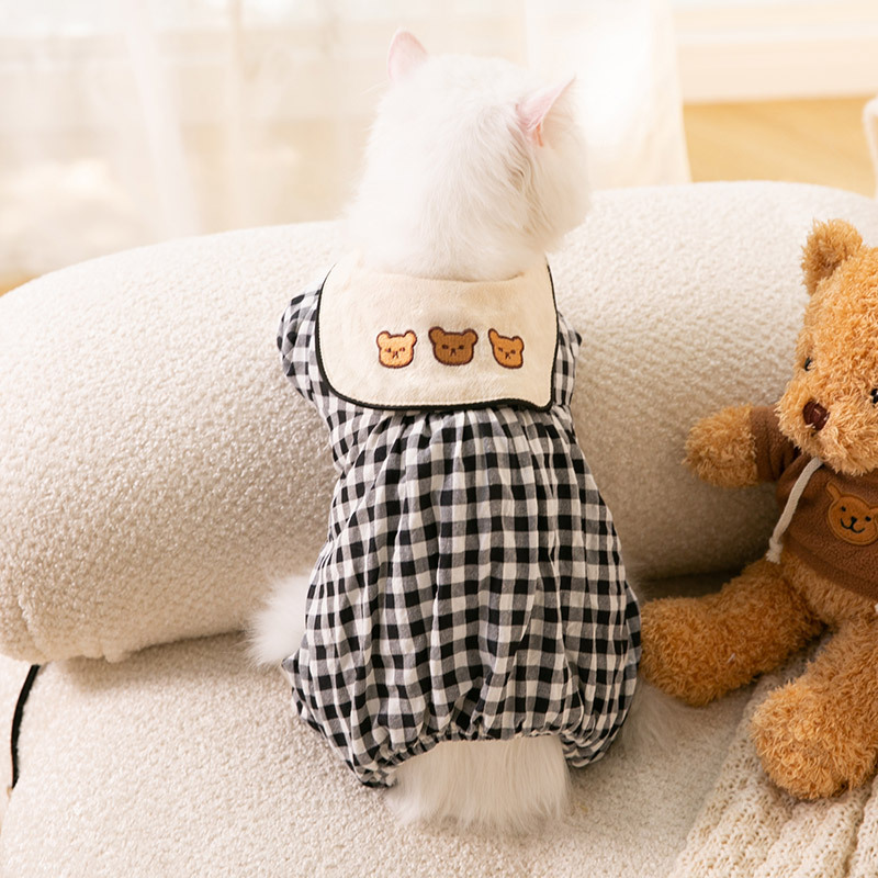 Cat Winter Warm Four legged Bear Coat