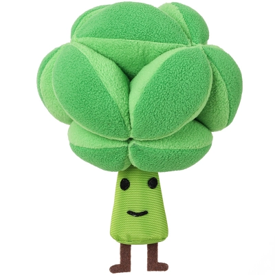 Dog IQ Treat Dispensing Broccoli Toy 01