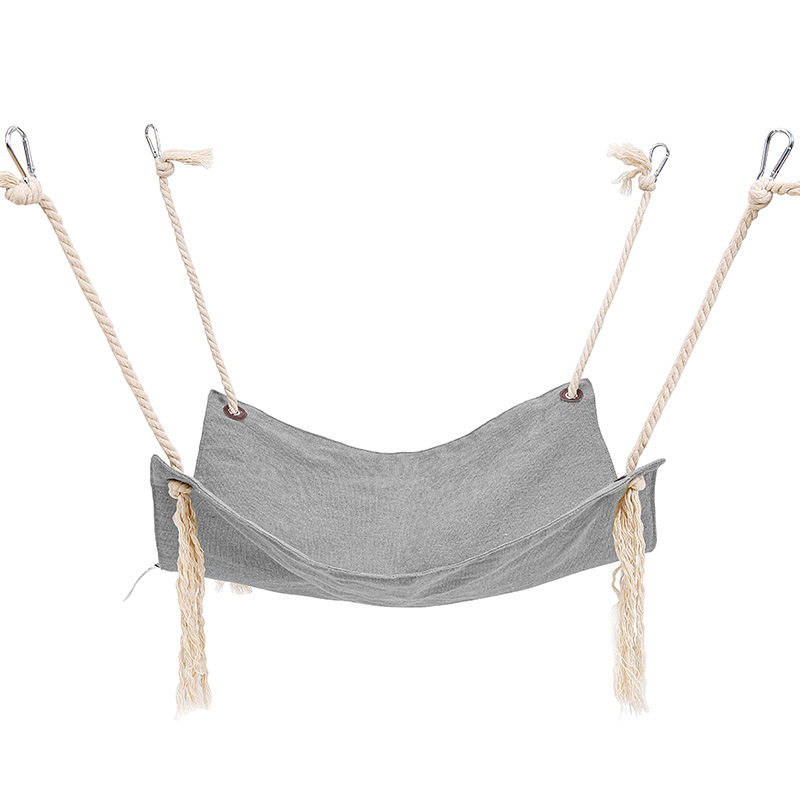 Breathable Cotton Hemp Cat Hammock