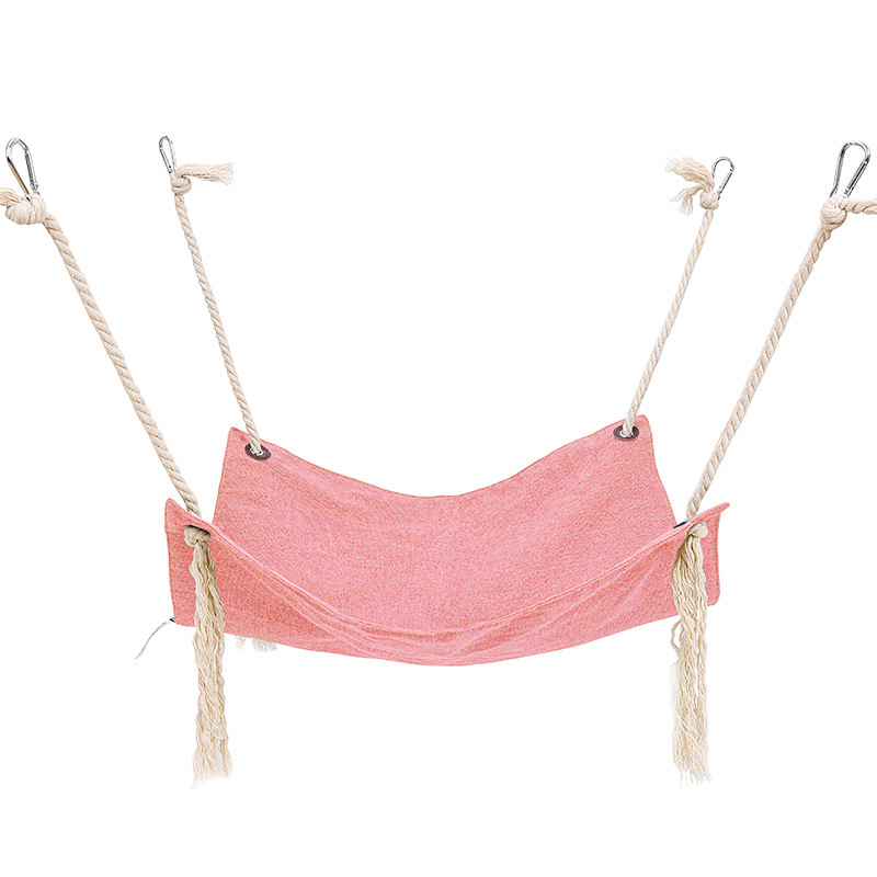 Breathable Cotton Hemp Cat Hammock