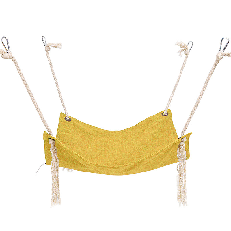 Breathable Cotton Hemp Cat Hammock