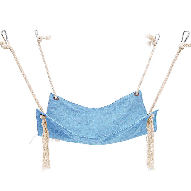 Breathable Cotton Hemp Cat Hammock