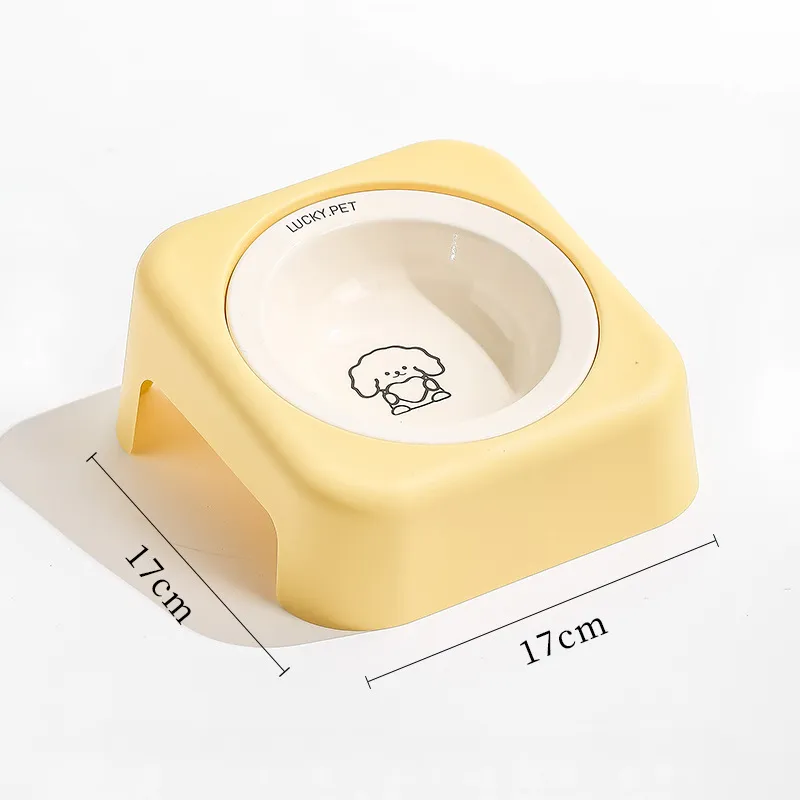 Cute Cartoon UFO Pet Bowl