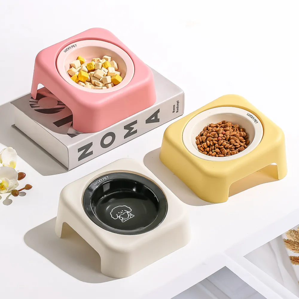 Cute Cartoon UFO Pet Bowl