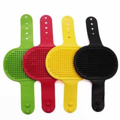 Silicone Pet Bath Brush 01