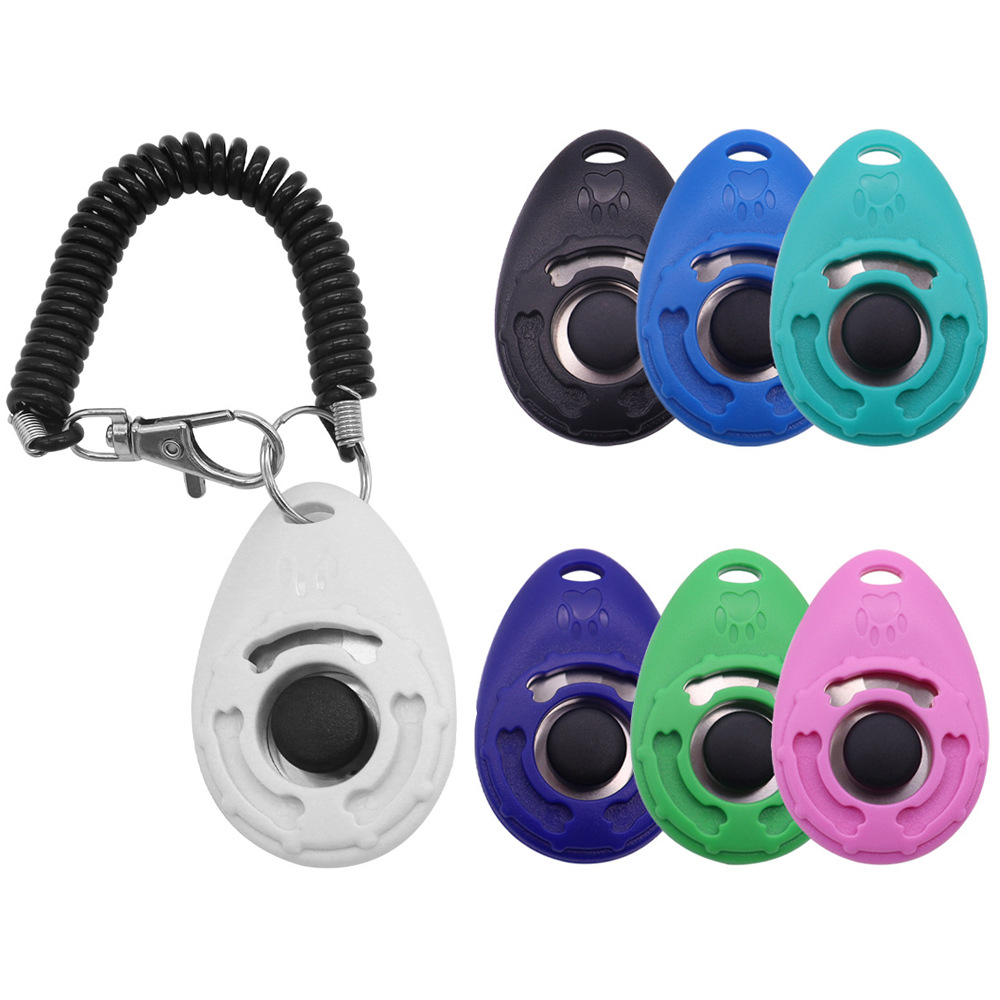 Compact Dog Training Instruction Clicker