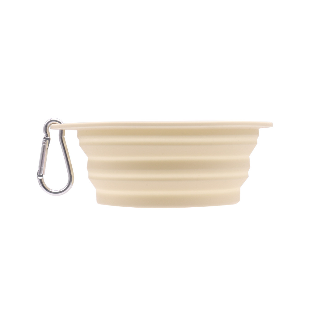 Collapsible Pet Bowl Portable Hard framed