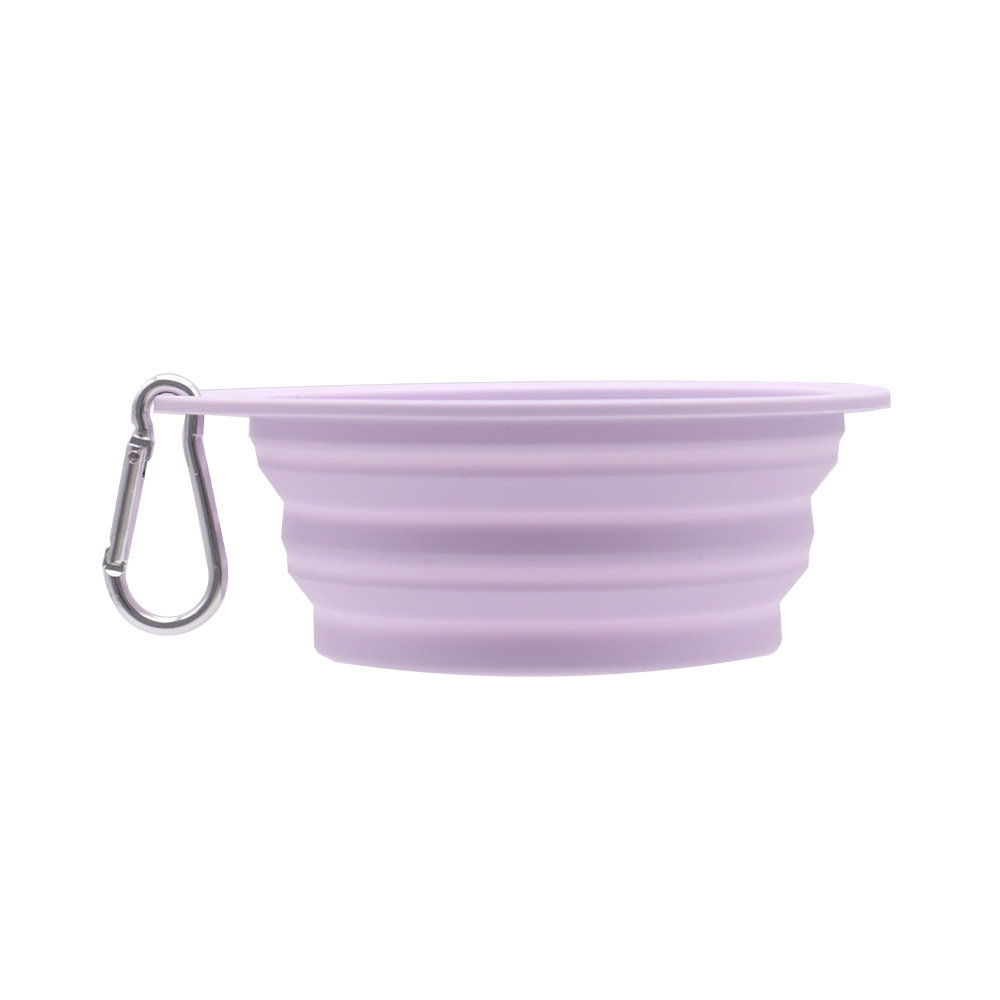 Collapsible Pet Bowl Portable Hard framed