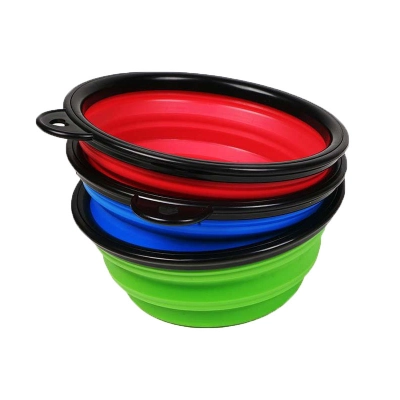 Pet Foldable Silicone Bowl 01