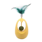 Self-entertaining Feather Cat Wand Toy for Cats