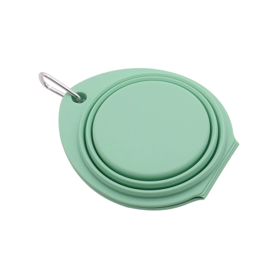 Pet Silicone Foldable Double Bowl 02