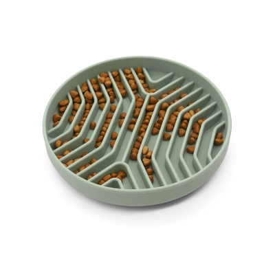 Silicone Pet Slow feeding Bowl 02
