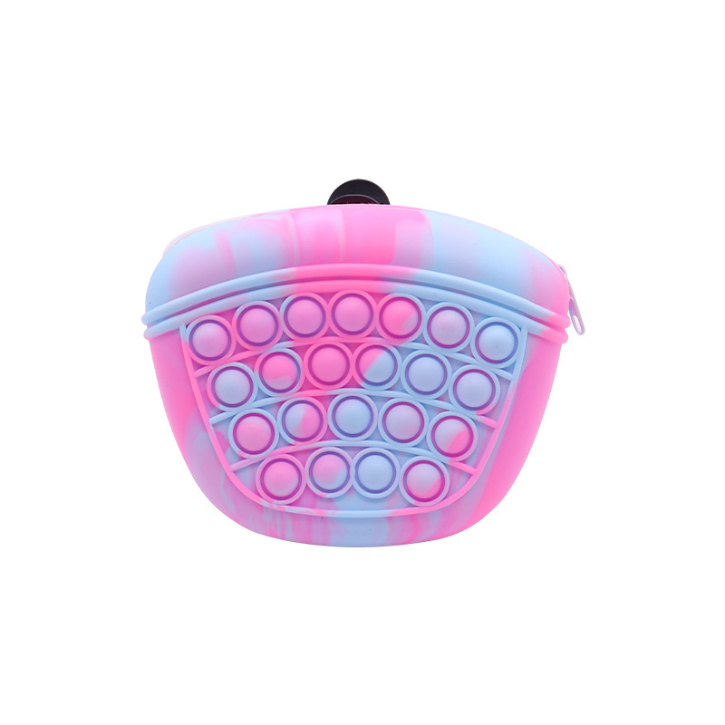 Silicone Pet Treat Pouch Dog Food Carrier