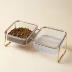 Iron Separated Double and Single Bowl