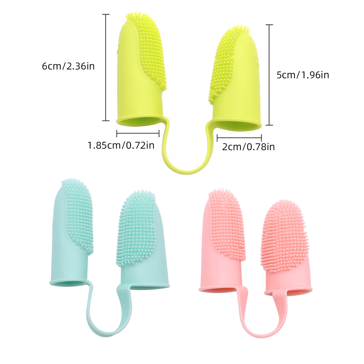Silicone Pet Finger Toothbrush