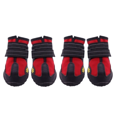 Winter Warm Fleece Dog Boots 02