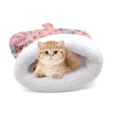Soft and Warm Cat Sleeping Bag 02