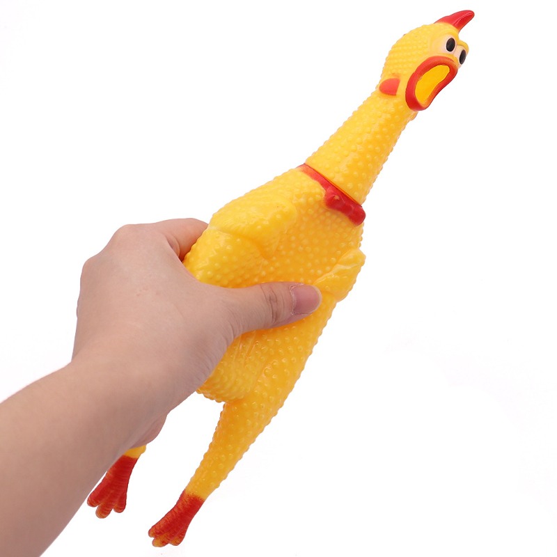 Fun Squeaky Chicken Dog Sound Toy