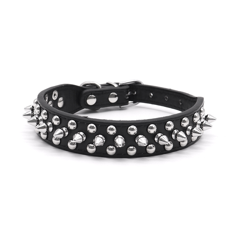 Spiked Dog Collar Antibite and Antiwriggle