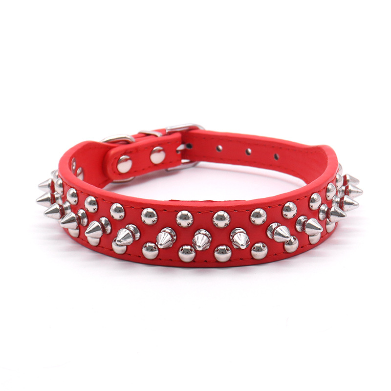 Spiked Dog Collar Antibite and Antiwriggle