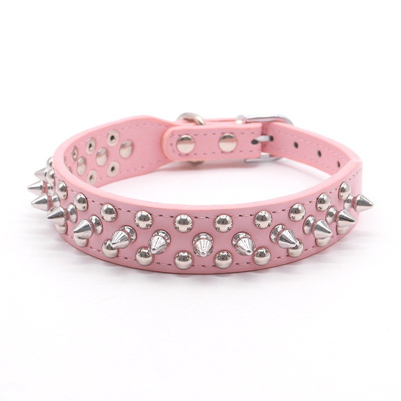 Spiked Dog Collar Antibite and Antiwriggle