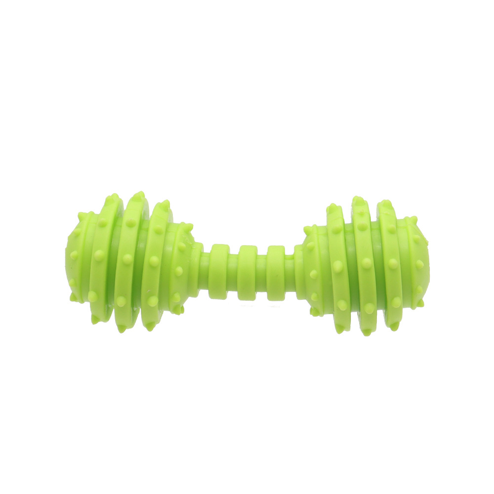 Dog Sound Making Rubber Chew Toy