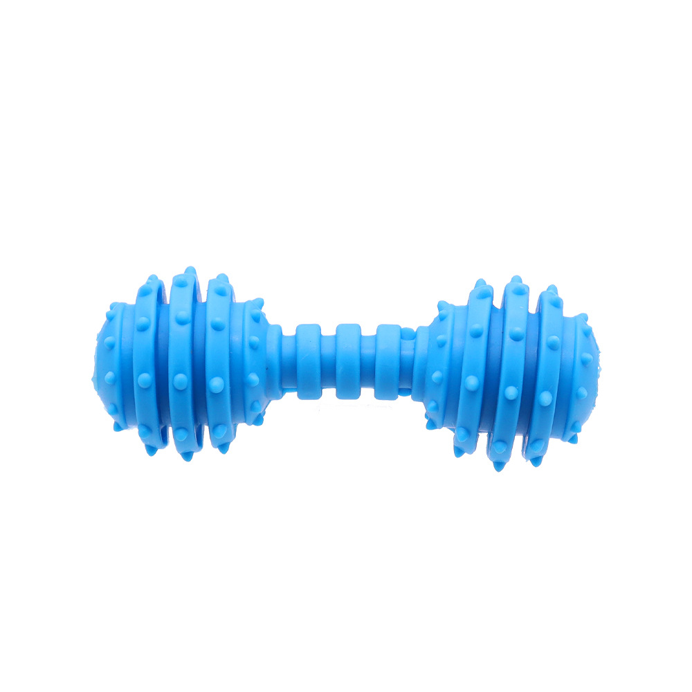 Dog Sound Making Rubber Chew Toy