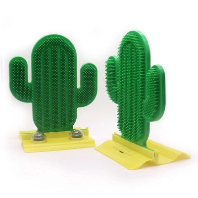 Cactus shaped Cat Scratch and Massage Tool 01