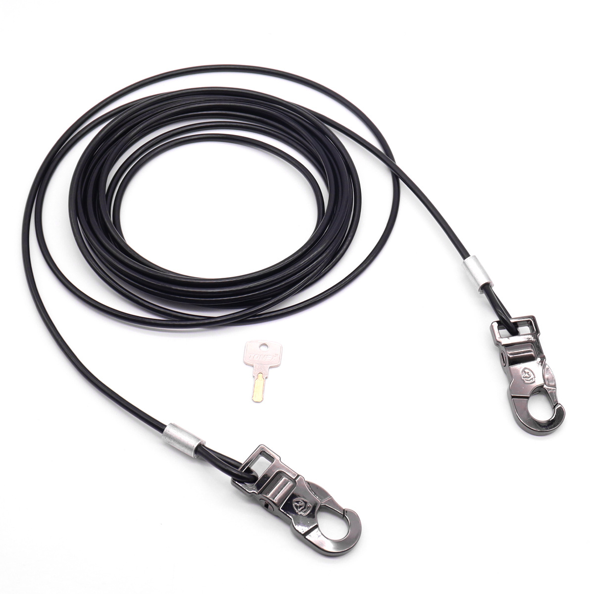 Large dog Extended and Thickened Steel Wire Leash