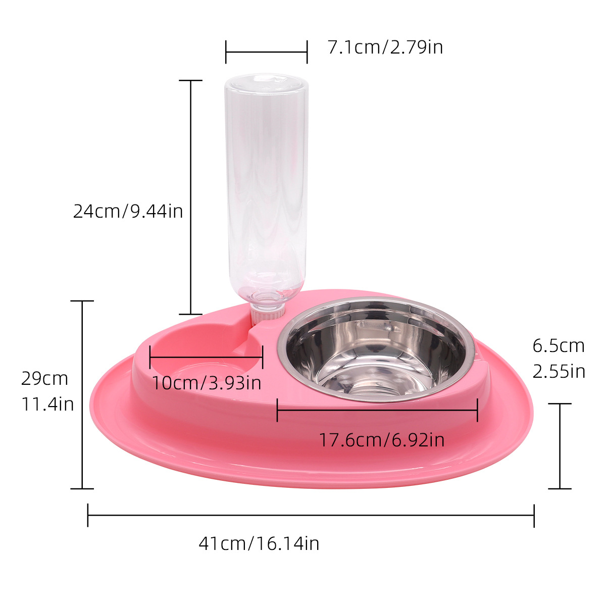Pet Dual-purpose Water and Food Bowl
