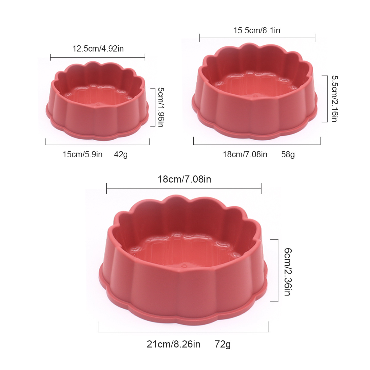 Floral Pet Bowl Anti-Spill Large Capacity