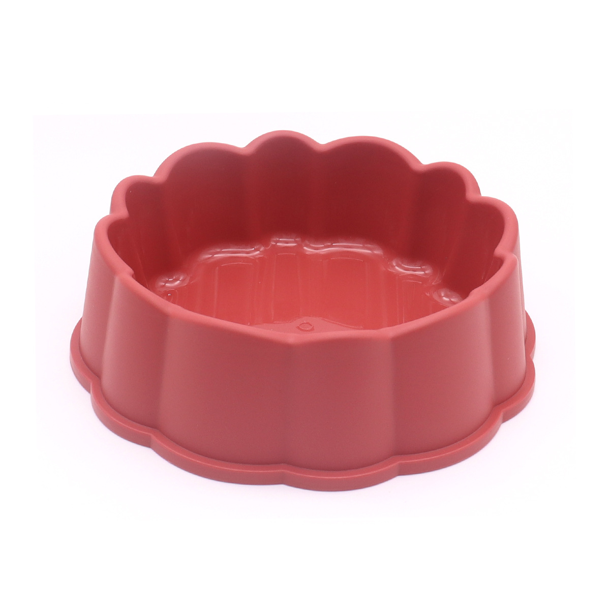 Floral Pet Bowl Anti-Spill Large Capacity