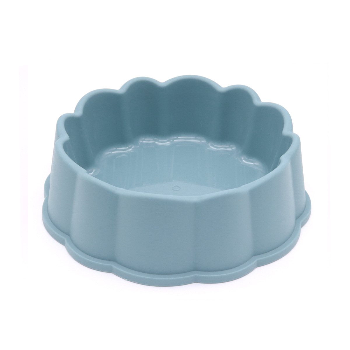 Floral Pet Bowl Anti-Spill Large Capacity