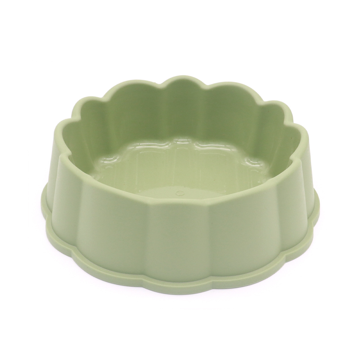 Floral Pet Bowl Anti-Spill Large Capacity