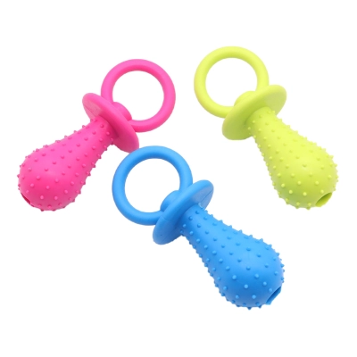 TPR Chew Toy with Bell Nipple Shaped 01