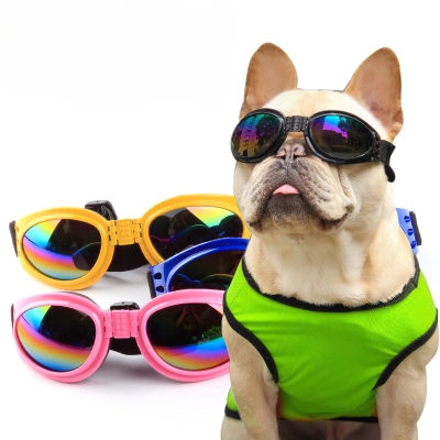 Six color Optional Pet Windproof Sunglasses 01