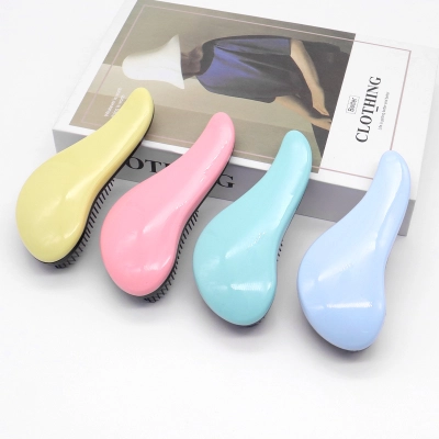 Pet Grooming Comb with Curve Handle for Pets 01