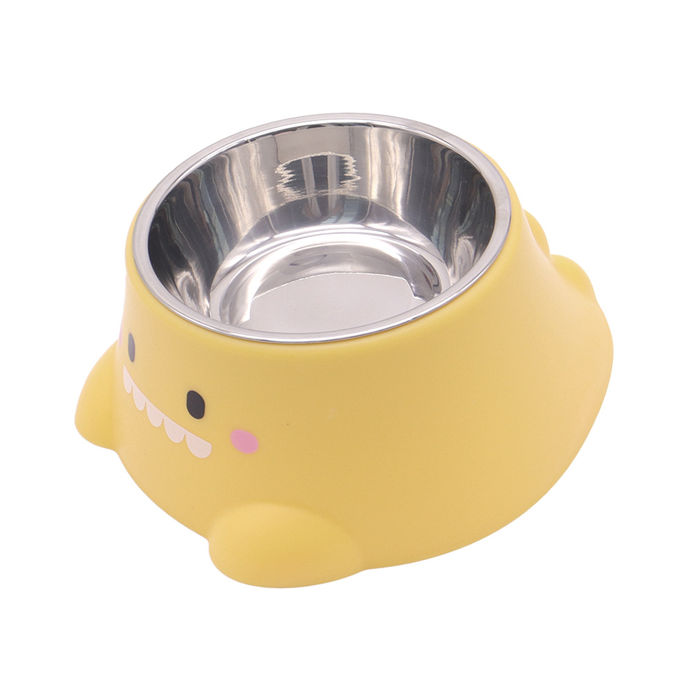 Cute Dinosaur Pet Feeding Bowl