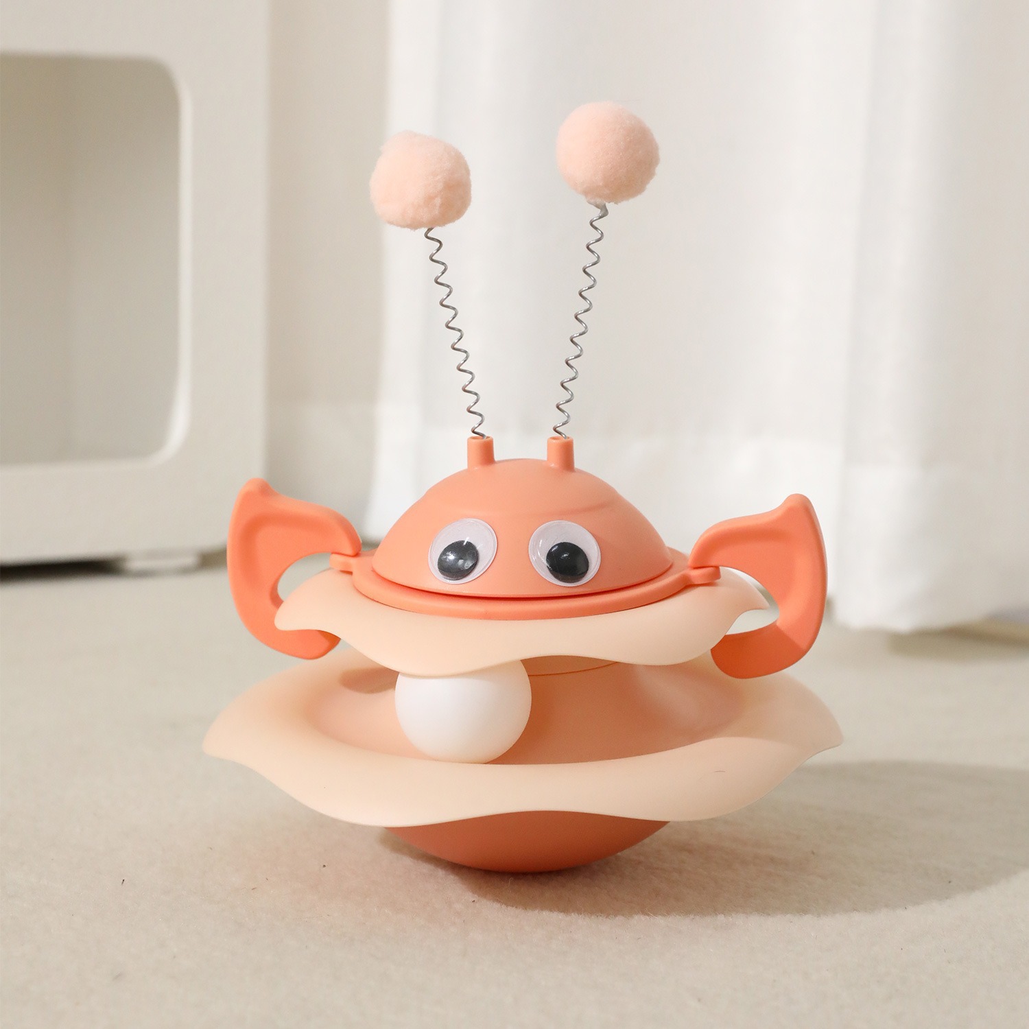Bee Cat Toy Wobble Ball