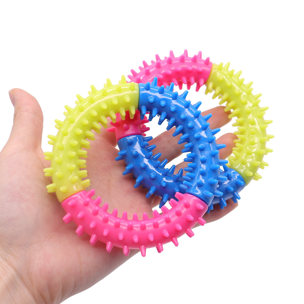 Indestructible Dog Chew Toy TPR Material