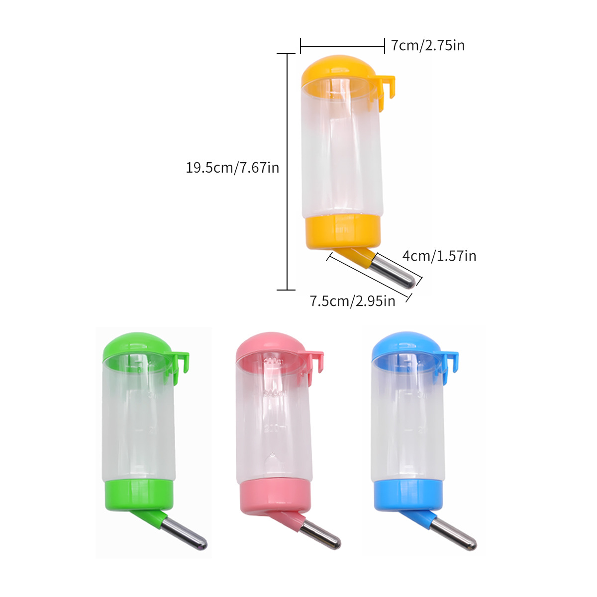 400ML Pet Water Bottle No Drip Design